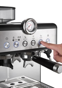 Italia 15 bar Máquina de café de un solo servicio Cafetera de capuchino profesional Espresso para Home Hotel - Product Image 5