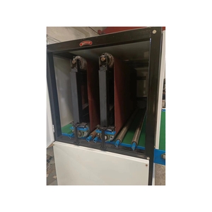 Máquina pulidora de placas de acero inoxidable, lijadora plana para desoxidación y acabado con acabado de alambre, motor de 7.5kW 380V - Product Image 3