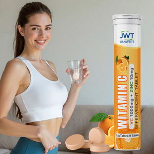<span class=keywords><strong>Compresse</strong></span> <span class=keywords><strong>Effervescenti</strong></span> di Vitamina C con Essenza Naturale di Arancia Dolce per la Difesa Immunitaria, Vitalità Quotidiana, Bevanda Frizzante, Integratore Nutrizionale - Product Image 1