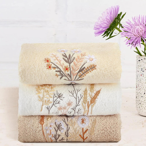 Ensembles de serviettes de bain en coton 100% tricoté, séchage rapide, personnalisables en gros pour hôtels et spas, qualité supérieure avec logo brodé - Product Image 5