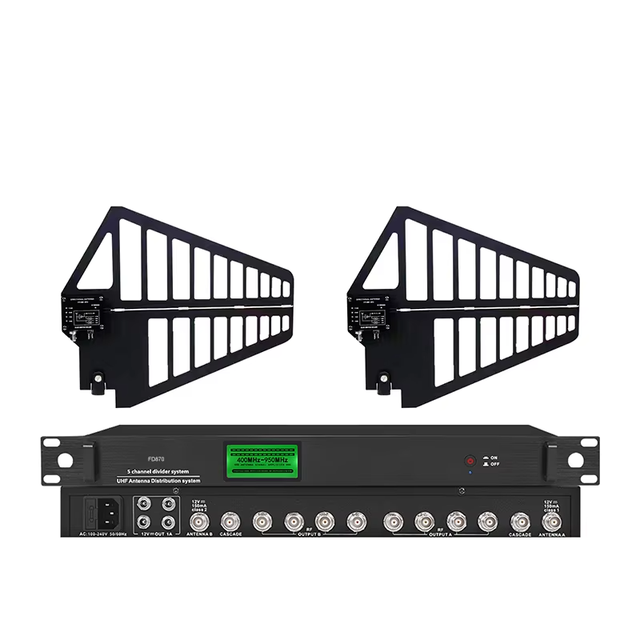 Professional Wireless Microphone Antenna Amplifier Long Range Signal Booster Suitable for Schools Playgrounds and Large Squares