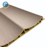 Panneau de grille PVC moderne à 5 arcs, revêtement mural ondulé incurvé résistant à l'humidité, 3D intérieur/extérieur, garantie 3 ans, commerce, hôtel