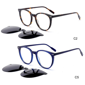 <span class=keywords><strong>Gafas</strong></span> de Sol de acetato de lujo <span class=keywords><strong>Clip</strong></span> de moda en <span class=keywords><strong>gafas</strong></span> de sol polarizadas para hombres mujeres TAC UV400 - Product Image 1