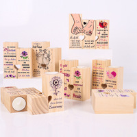 Handgefertigtes Individuelles Holz-Valentinstagsgeschenk für Männer Frauen Paare Romantischer Herzförmiger Hochzeitsdekor Kerzenhalter