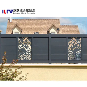 Pannello Decorativo per Recinzione in Alluminio Stile Moderno Personalizzato Tagliato al <span class=keywords><strong>Laser</strong></span> Schermo Frangivista da Giardino in Metallo - Product Image 5