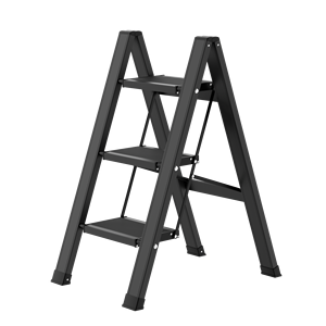 Wide Aluminum Alloy Household <strong>Step</strong> <strong>Ladder</strong> for Drawing Room / Bathroom /cloakroom / <strong>Kitchen</strong> / Home Fixing Use - Product Image 1