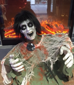 ของเล่นไฟฟ้าตกแต่งวันฮาโลวีน อุปกรณ์ประกอบฉากขนาดใหญ่จะบันทึกเจ้าบ่าวและเจ้าสาวผี - Product Image 2