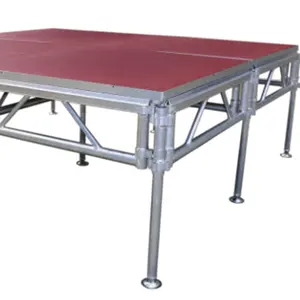 TECHTEAM Giá Rẻ Di Chuyển Gấp Bằng Gỗ Cầm Tay Gấp Giàn Sân Khấu Hệ Thống Cho Bán - Product Image 1