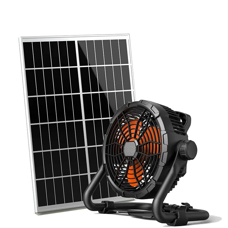 Home Office Outdoor Solar panel Strom versorgung kleiner Solarventilator-Lüfter mit starkem Luftstrom