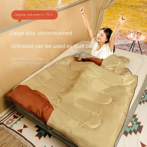 Sacco a pelo per tenda da campeggio per adulti, per tutte le stagioni, uso generale, invernale, ispessito, resistente al freddo, singolo, portatile - Product Image 4