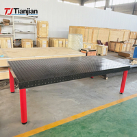 Système de fixation modulaire 3D en acier nitrué de précision D16 avec trous de 16 mm pour table de soudage et poste de travail industriel
