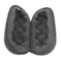 Petite mallette de transport pour pipe en verre antichoc personnalisée en quantité minimale de commande avec étui rigide en mousse d'œuf pour pipe en verre