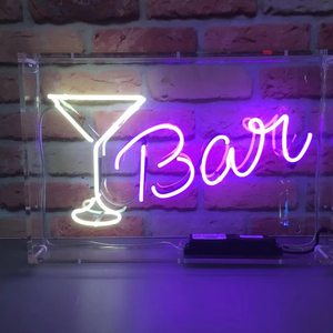 Classico Bar di birra al Neon <span class=keywords><strong>lettere</strong></span> di luce vera insegna al Neon personalizzato in vetro reale segno di luce al Neon con il prezzo a buon mercato - Product Image 1