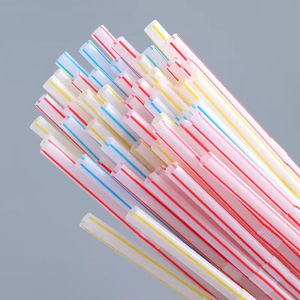 Pajitas flexibles desechables de colores para bebidas, jugos, leche de soja y cola. Pajitas extensibles y flexibles. - Product Image 2