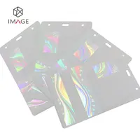 Film stratifié holographique Transparent à deux couches, 50 m 80 microns, identification par deux couches, disponible en différentes tailles