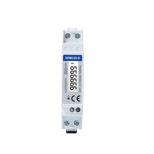 <span class=keywords><strong>Compteur</strong></span> d'énergie monophasé Eastron SDM120D 45A à montage <span class=keywords><strong>direct</strong></span> sur rail DIN, affichage LCD, classe 1, <span class=keywords><strong>compteur</strong></span> d'énergie active, sortie impulsionnelle pour système photovoltaïque domestique - Product Image 1
