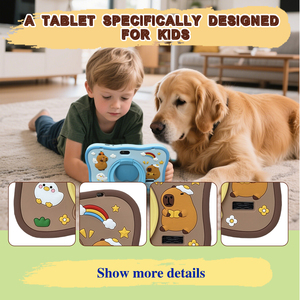 Bán Chạy Nhất <span class=keywords><strong>7</strong></span> Inch Trẻ Em <span class=keywords><strong>Tablet</strong></span> <span class=keywords><strong>PC</strong></span> Bebe Giáo Dục Đồ Chơi 3000MAh Pin 1024X600 Độ Phân Giải Quad Core Điện Tử Học Tập MTK - Product Image 4