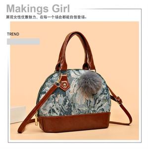 Sac à main vintage pour femme en cuir synthétique souple à motif tissé écossais, sac bandoulière messager et fourre-tout pour femmes et jeunes filles - Product Image 4