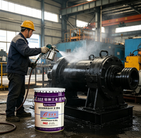 Peinture industrielle résistante à la chaleur de qualité supérieure 600C, revêtement acrylique haute température, couleur personnalisée, 20 kg, Weishibao