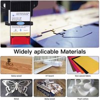 Mini CNC Router Houtbewerkingsmachine Lasergraveermachine 6550 voor Hobby's, Cadeauboxen, Waterflessen, Hondenlabels, DIY, Kleine Bedrijven