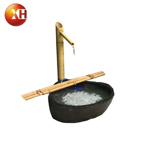Pot d'eau <span class=keywords><strong>en</strong></span> <span class=keywords><strong>pierre</strong></span>, style japonais, 3 pièces, fontaine, étang à poissons, décoration <span class=keywords><strong>de</strong></span> <span class=keywords><strong>jardin</strong></span> - Product Image 6