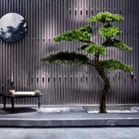 Arbre artificiel unique en ficus microcarpa, bonsaï, plante, arbre, beauté, pin