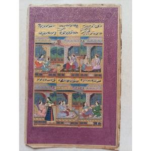 Peintures peintes à la main pour une utilisation décorative murale, offrant des visuels artistiques uniques et un intérieur sophistiqué en provenance d'Inde - Product Image 1