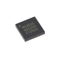 NRF52820-QDAA-R QFN-40 pour puce microcontrôleur sans fil USB BLE basse consommation 5.2