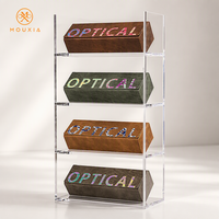 Étui à lunettes vintage en cuir PU, boîte de rangement tendance pour lunettes, emballage personnalisé avec logo, étui durable pour lunettes