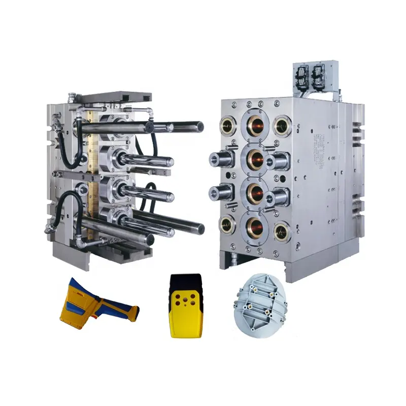 Good Price Double farbe TPR Plastic Injection Mold Overmolding und Double schuss Plastics Mould OverMould Maker