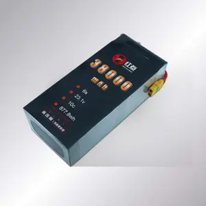 23.1V 38000mAh 38Ah6S סוללת מתח גבוה Li-Po ייצור HD מל""ט כוח סוללת מזל""ט מל""ט מל""ט קבוע רוח Vtol רב רוטור