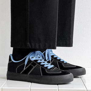 Men Cozy Canvas Sneakers Outdoor Breathable Sports Canvas Skateboarding <strong>Shoes</strong> Casual Flat Plate Board <strong>Plimsolls</strong> Low Upper <strong>Shoes</strong> - Product Image 2