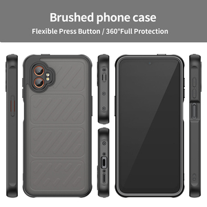 Funda de teléfono con sensación de piel mate TPU translúcida de <span class=keywords><strong>4</strong></span> esquinas a prueba de golpes para <span class=keywords><strong>Samsung</strong></span> <span class=keywords><strong>Galaxy</strong></span> <span class=keywords><strong>Xcover</strong></span> 7 - Product Image 2