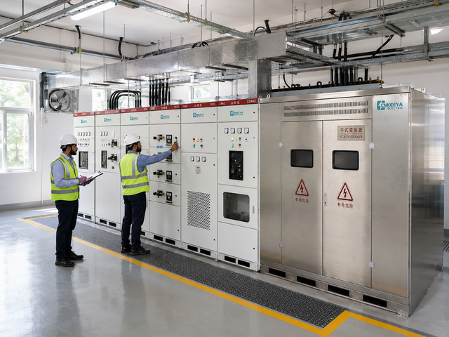 CNKEEYA GCK Low Voltage Withdrawable Switchgear 400V 415V Three Phase IP54 3150A Rated Current MCC Motor Power Distribution