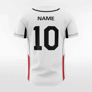 Camiseta de Béisbol 100% Poliéster en Talla Adulto, Personalizable, Color Sólido, Uniforme Deportivo para Equipo de Béisbol, Servicio OEM - Product Image 3