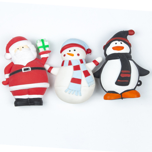 Bolas Anti-Estrés Navideñas Anboor – Lote De 20 Con Diseños De Muñeco De Nieve, Papá Noel Y Reno (5 Cm)