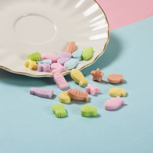 Cabujones de Resina con Diseño de Colores Mezclados, Parte Posterior Plana, Brillantes, Pastel, Confeti, Caramelo, para Decoración de Teléfonos DIY para Niños - Product Image 4