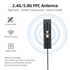 <span class=keywords><strong>Antenna</strong></span> Interna Dual Band 2.4GHz 5.8GHz con Guadagno di 15dBi e Polarizzazione Verticale per Comunicazioni - Product Image 3
