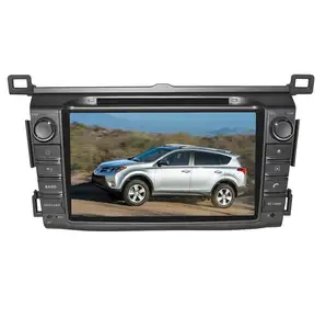 Tableau de bord avec écran 8 pouces, double DIN, lecteur DVD, android 9.0, pour Toyota rav4 2013 — lism