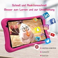 Tablet Android PRITOM L8K 8 Inci 2+32GB Quad Core 2.0+8.0MP Kamera Ganda 4500mAh WiFi Tablet PC OEM ODM Grosir Partai Besar