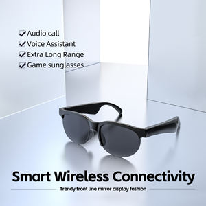 แว่นตาอัจฉริยะ AI พร้อมบันทึกการประชุมแบบเรียลไทม์ จอแสดงผล AR ผู้ช่วยเสียงแบบสวมใส่ได้ สำหรับการประชุม การฝึกอบรม และธุรกิจ - Product Image 1