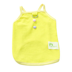 Pet Vest For Dogs And Cats Pink Heart Pattern Sleeveless Lightweight Summer Clothing - Product Image 5