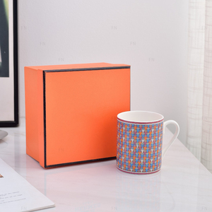 Taza grande inclinada de restaurante rosa y verde de lujo nórdico de Venta caliente - Product Image 6