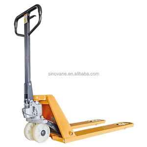 Super Lage Vork Hoogte Hand Pallet <span class=keywords><strong>Truck</strong></span> 35 51 52 65 Mm 2ton 2000Kg 4400lbs Handmatige Transpallet Heftruck Verplaatser Slimme Lift