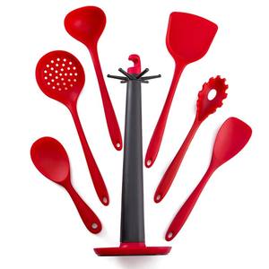 Ensemble d'ustensiles de cuisine en silicone résistant à la chaleur : spatule, pince, cuillère, <span class=keywords><strong>fouet</strong></span> – Outils de cuisine pour la maison - Product Image 6