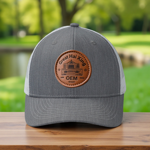 Casquette de camionneur personnalisée 112 avec broderie 3D en cuir de coton patch Logo style Y2K maille vierge pour la mode et les sports utilisation en extérieur - Product Image 2