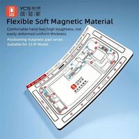 Support magnétique de stockage de vis de précision YCS pour iPhone X XS 11 12 13 14Plus 15Pro Max, outils de réparation de téléphone, support de mémoire pour vis