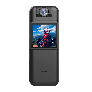 Nouvelle caméra d'action sportive WiFi 1080P avec écran de 1,4 pouces, angle de vue rotatif à 180° et grand angle de 110° pour vélo - Product Image 1