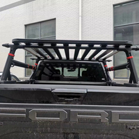 Support de benne de camion en aluminium robuste et réglable pour Ford Raptor F150, compatible avec les couvertures de benne rigides pour pick-up et tout-terrain