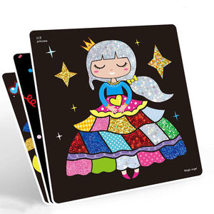 Tùy Chỉnh Lá Vui Vẻ Thủ Công Màu Dán Chuyển Sơn Thủ Công Mỹ Nghệ Miễn Phí Màu Phim Hoạt Hình Động Vật Lá Hình Ảnh Nghệ Thuật Sách - Product Image 6